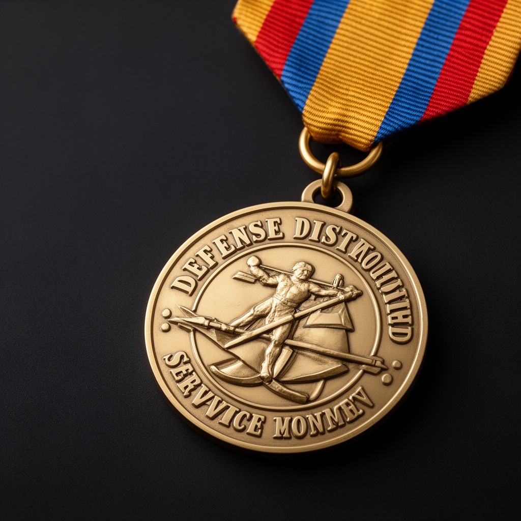 AI-generated illustration of Defense Distinguished Service Medal