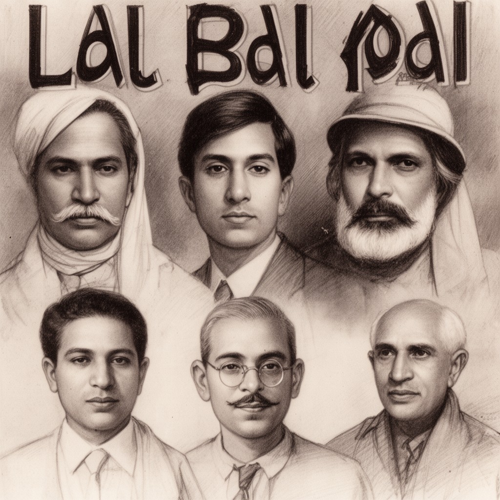 AI-generated illustration of Lal Bal Pal
