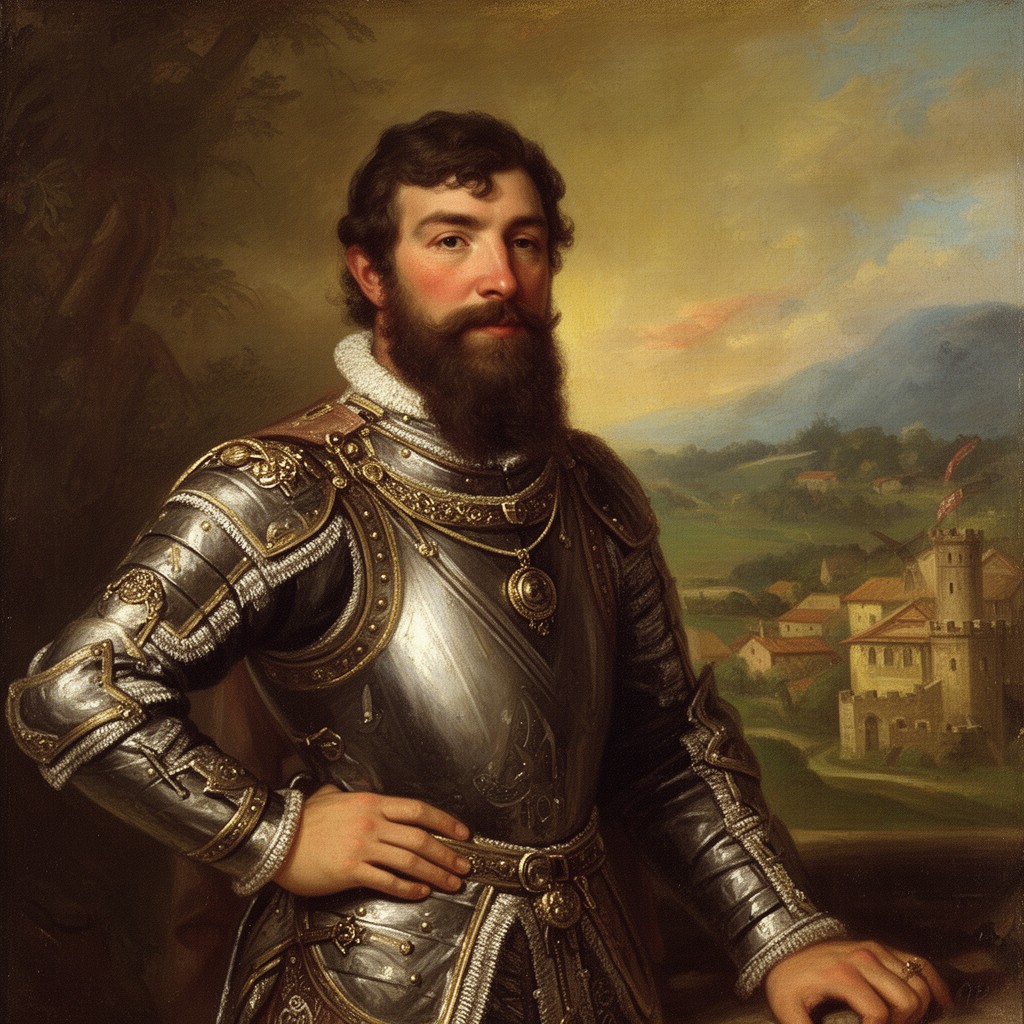 AI-generated illustration of Pedro Arias Dávila