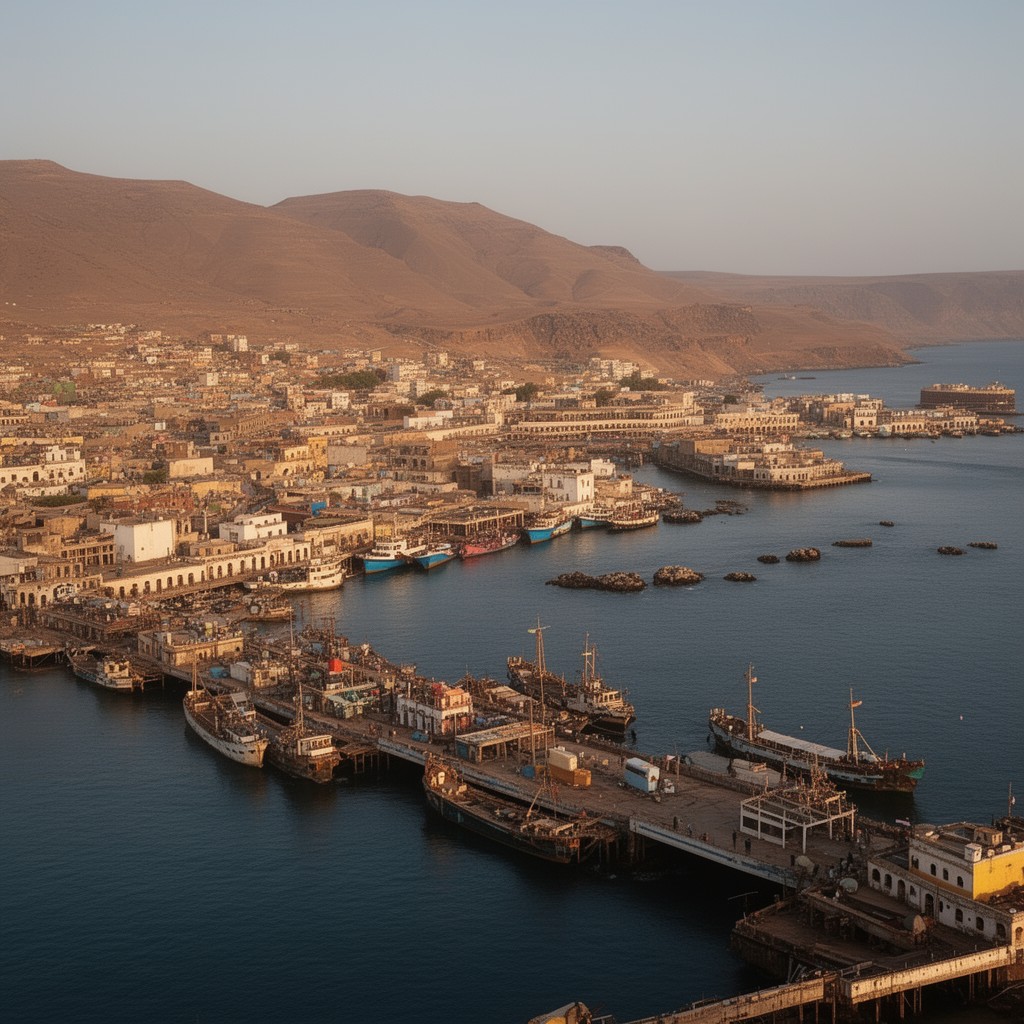 AI-generated illustration of Northern Red Sea Region