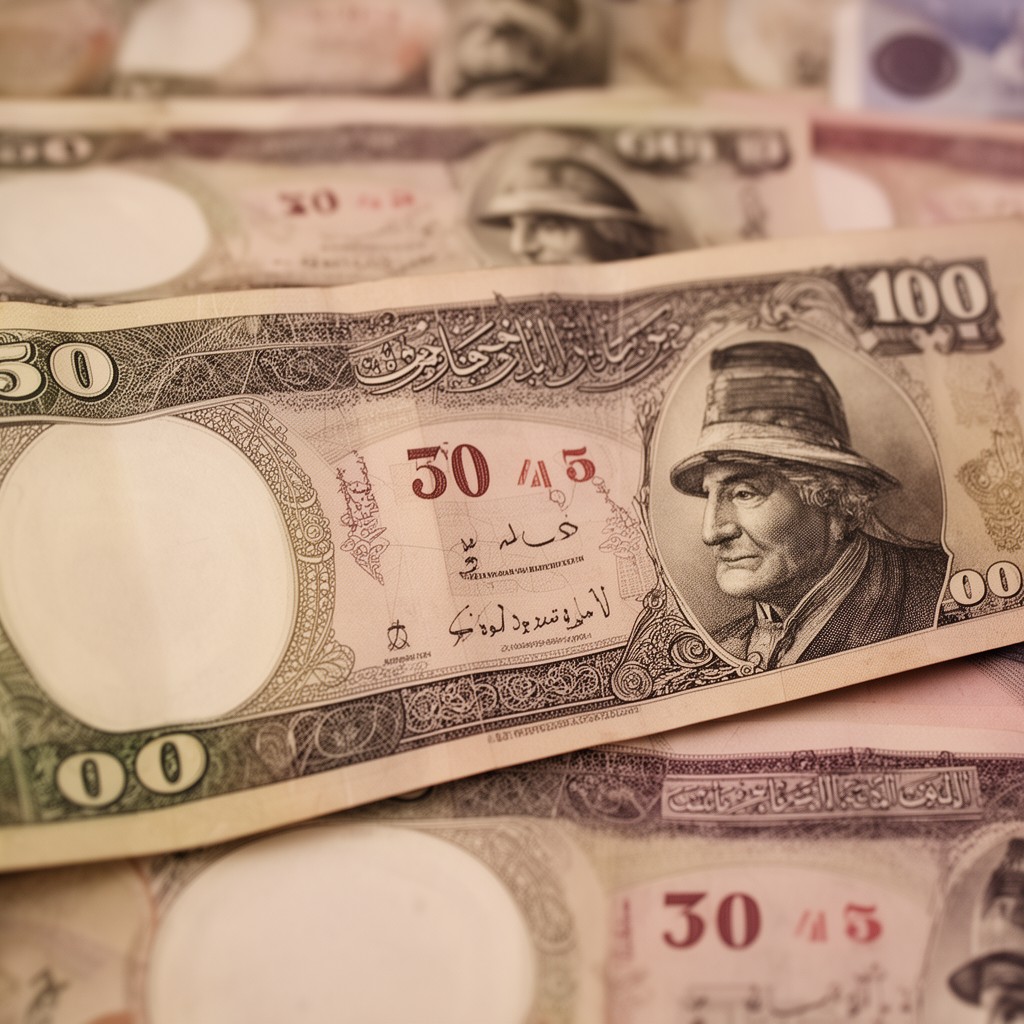 AI-generated illustration of Bahraini dinar