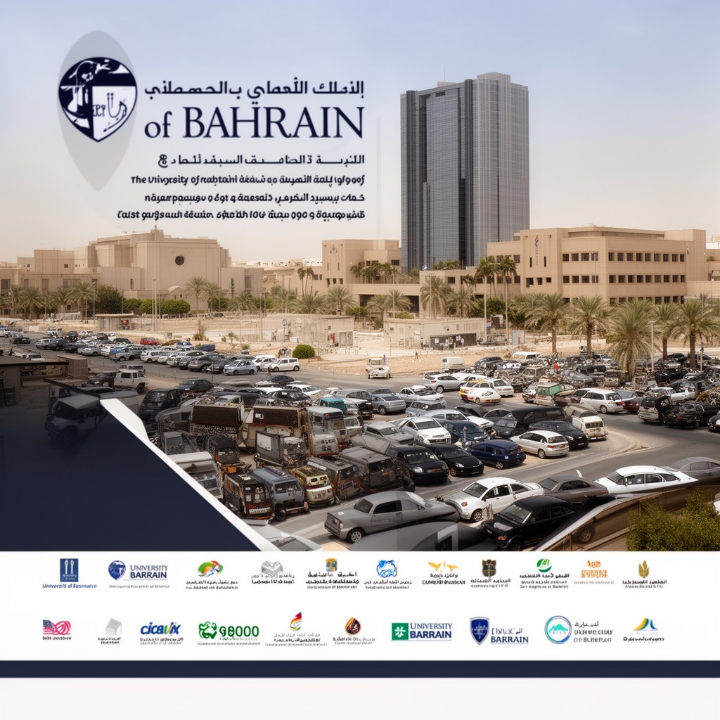 AI-generated illustration of University of Bahrain