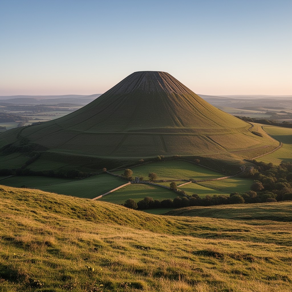 AI-generated illustration of East Lomond