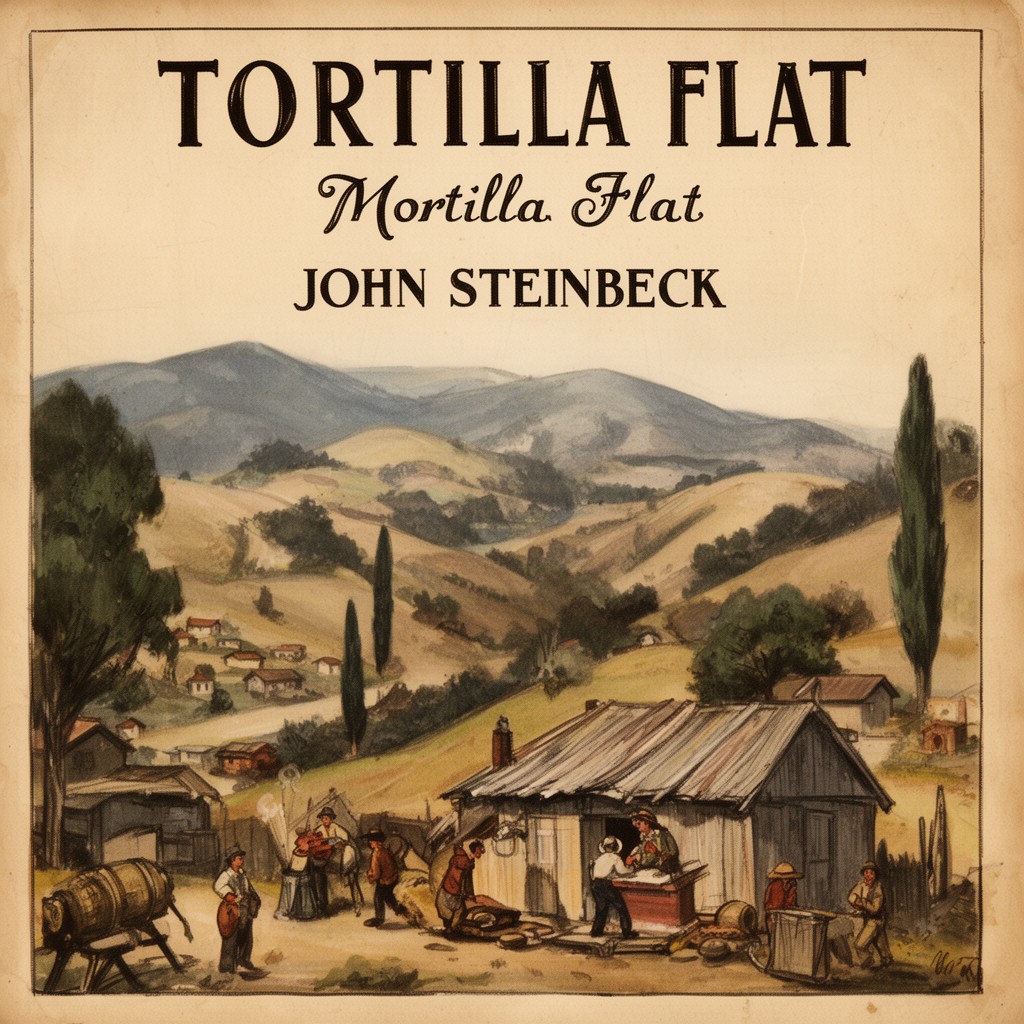 AI-generated illustration of Tortilla Flat