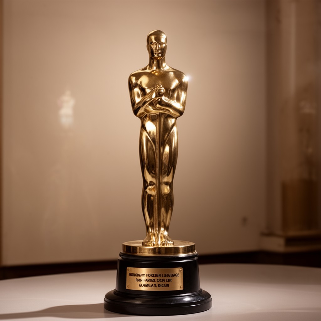 AI-generated illustration of Honorary Foreign Language Film Award
