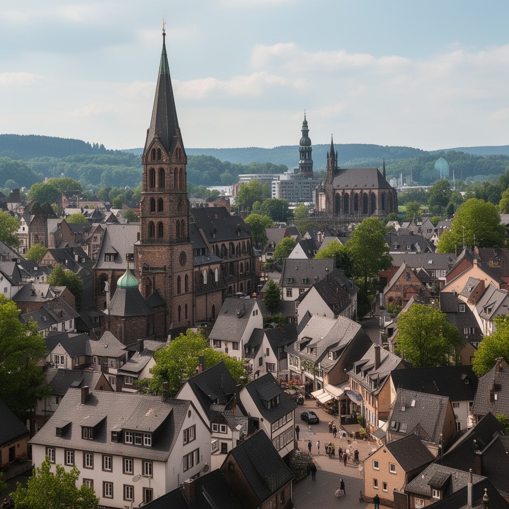 AI-generated illustration of Lennep
