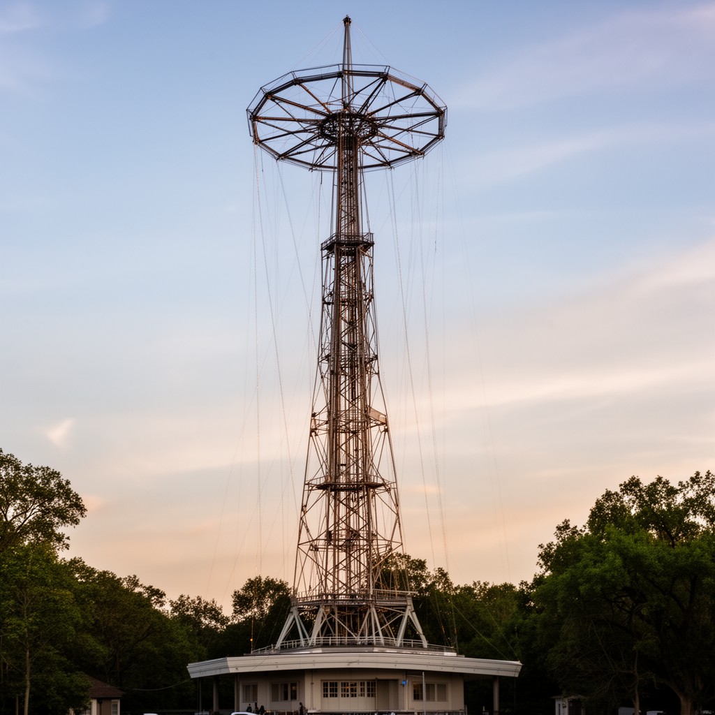 AI-generated illustration of Tesla Tower