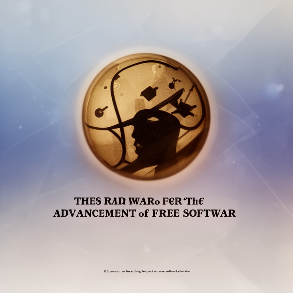 AI-generated illustration of Award for the Advancement of Free Software