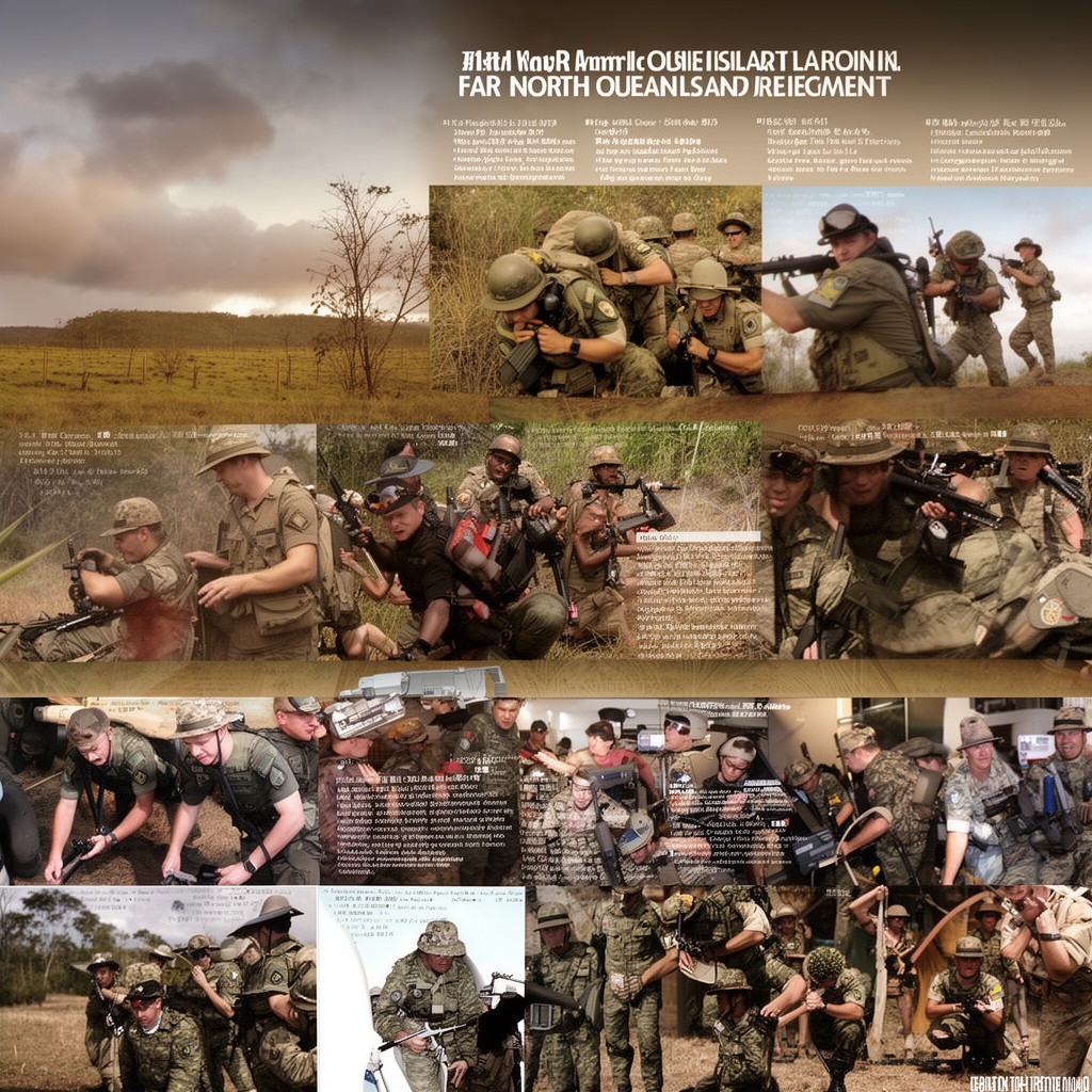 AI-generated illustration of 51st Battalion, Far North Queensland Regiment