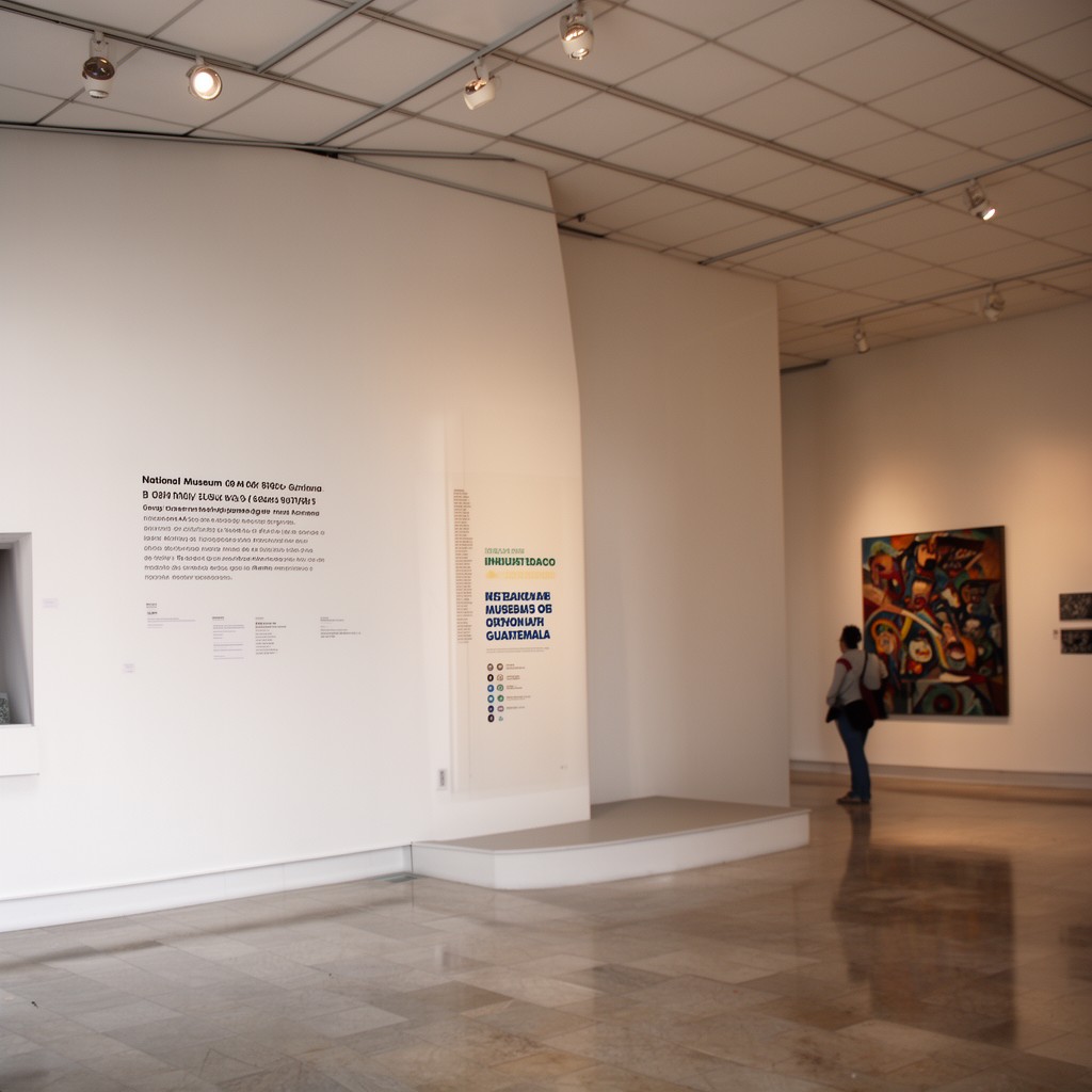 AI-generated illustration of National Museum of Modern Art of Guatemala