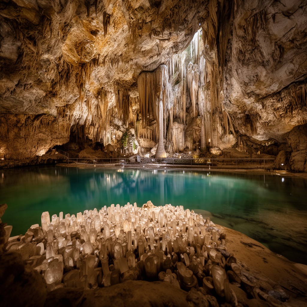AI-generated illustration of Grotte de Trabuc