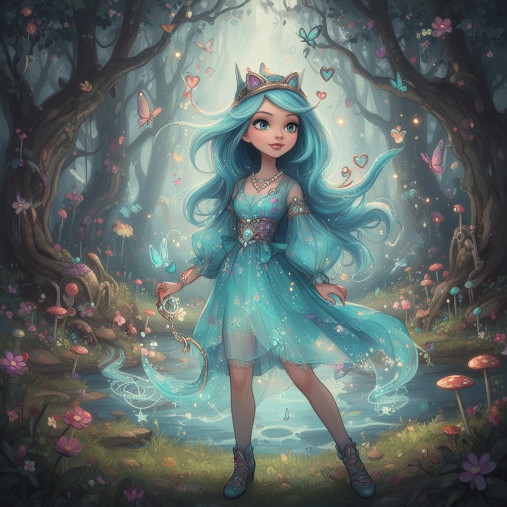 AI-generated illustration of Lagoona