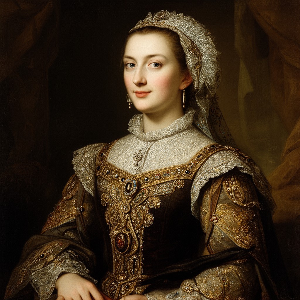 AI-generated illustration of Sophia Alekseyevna of Russia