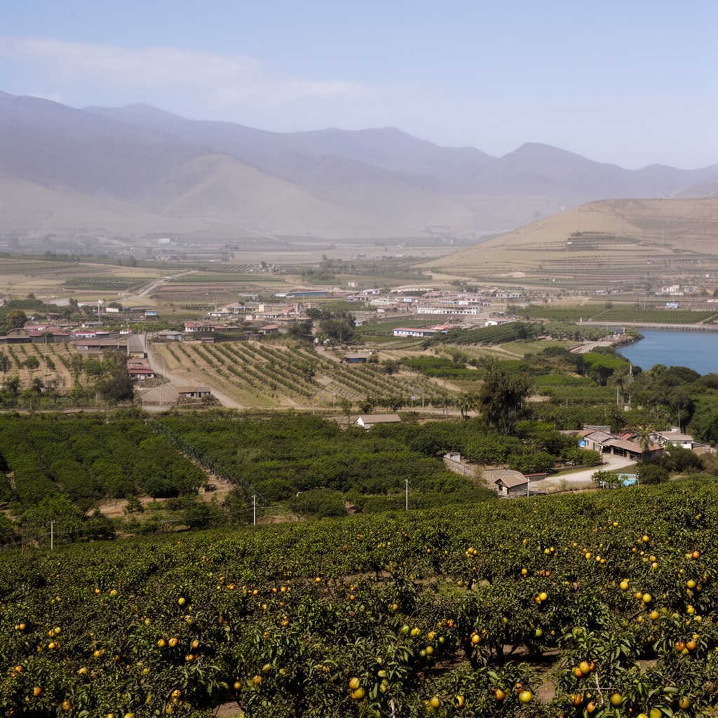AI-generated illustration of Huaral Province