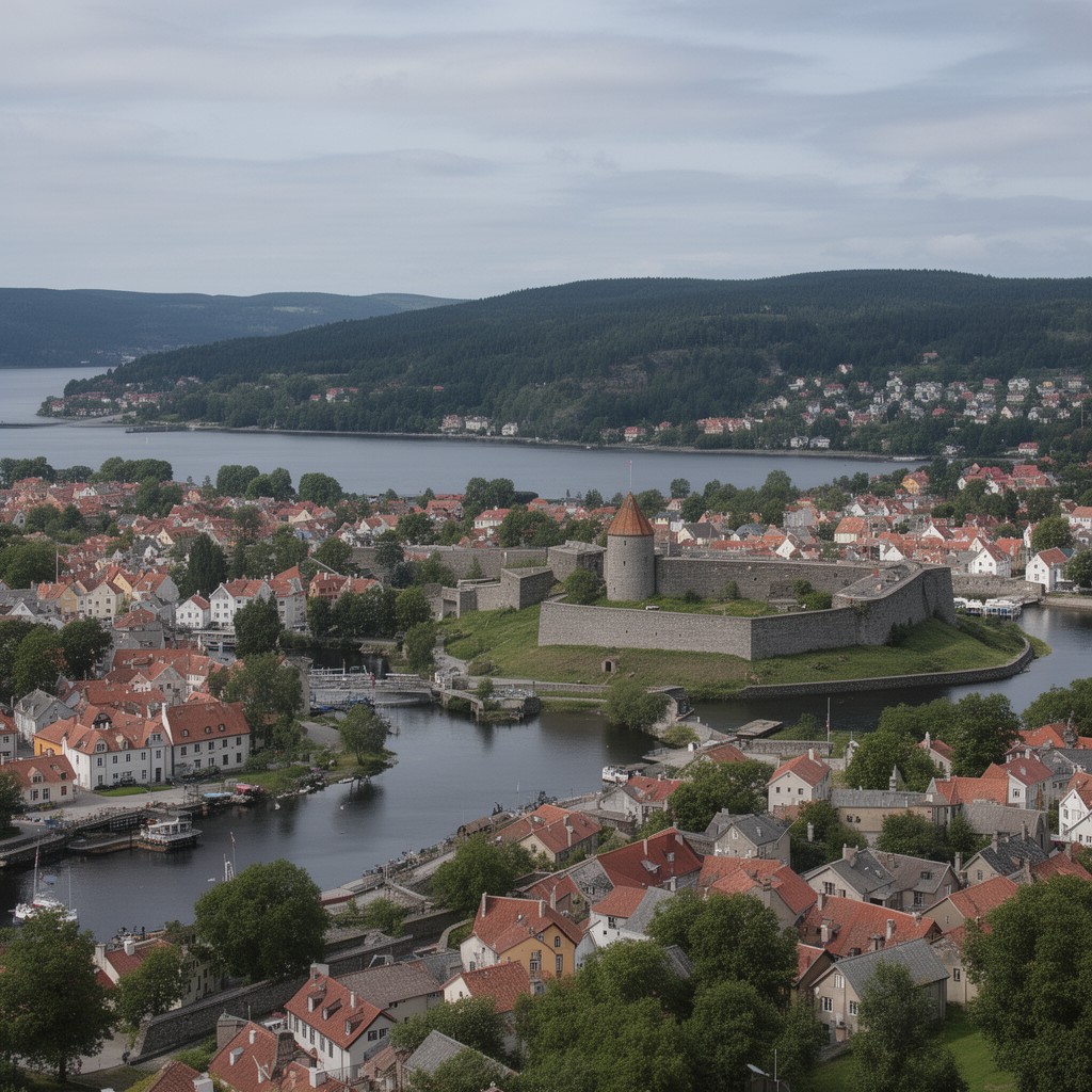 AI-generated illustration of Halden