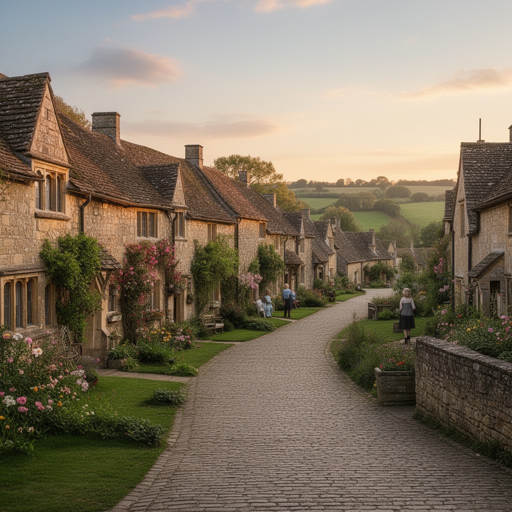 AI-generated illustration of Kingham