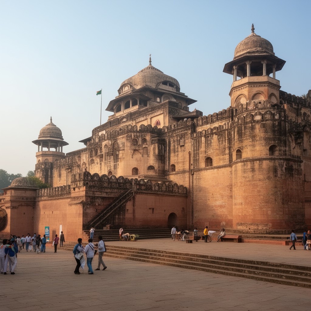 AI-generated illustration of Shaniwar Wada