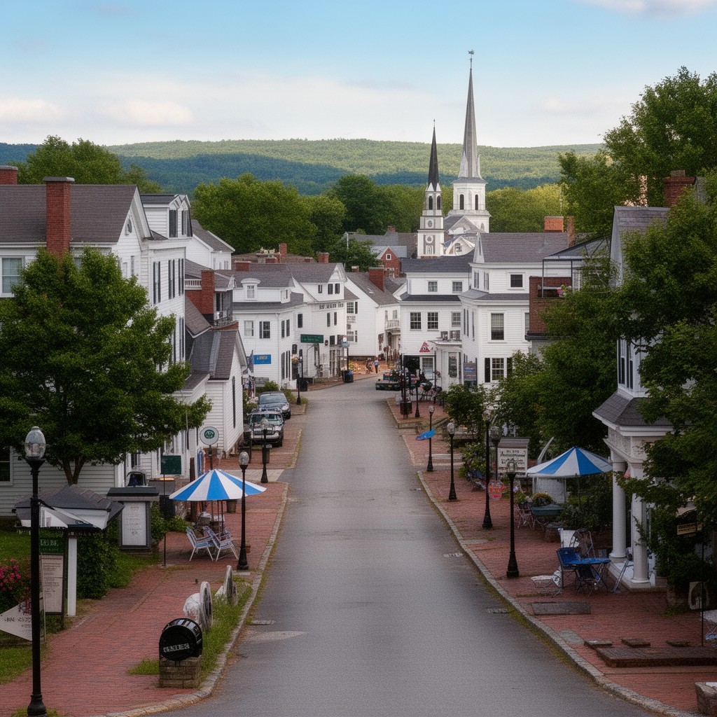AI-generated illustration of Augusta Historic District