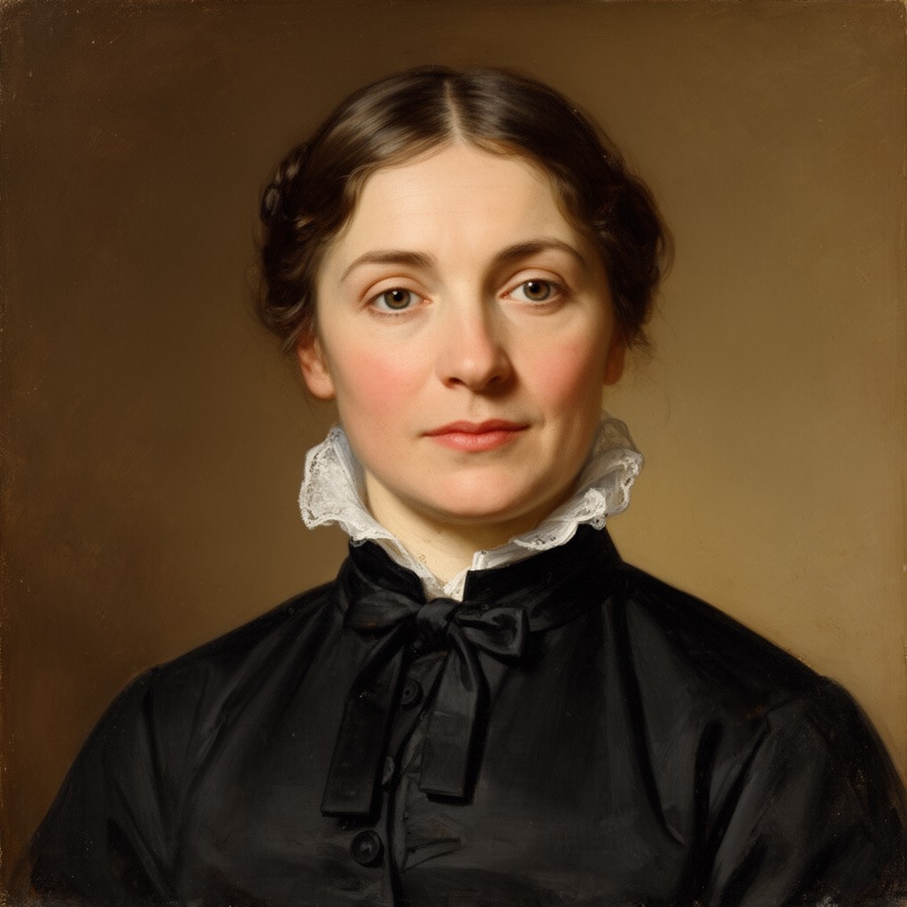 AI-generated illustration of Mary Lyon