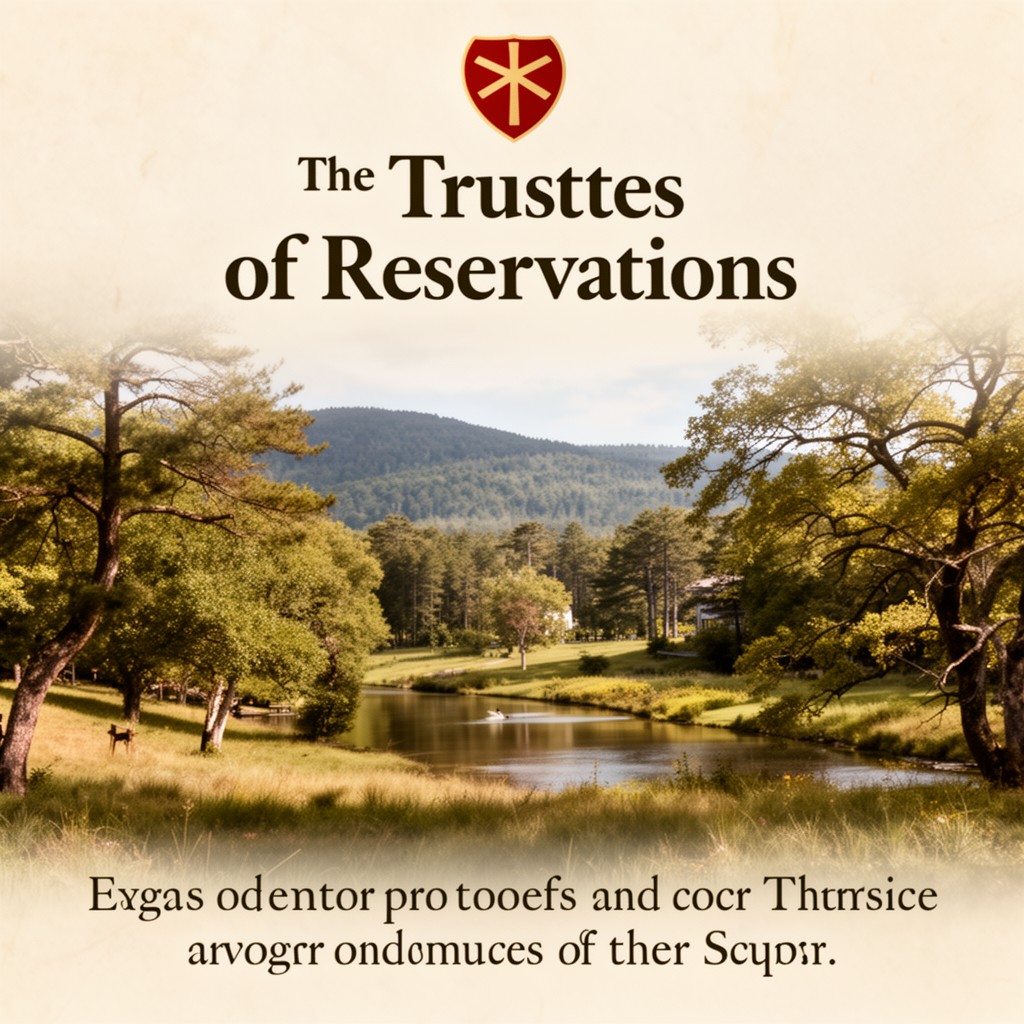 AI-generated illustration of The Trustees of Reservations