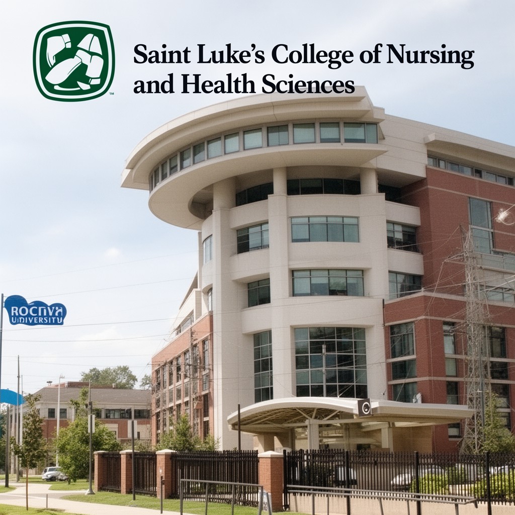 AI-generated illustration of Saint Luke’s College of Nursing and Health Sciences