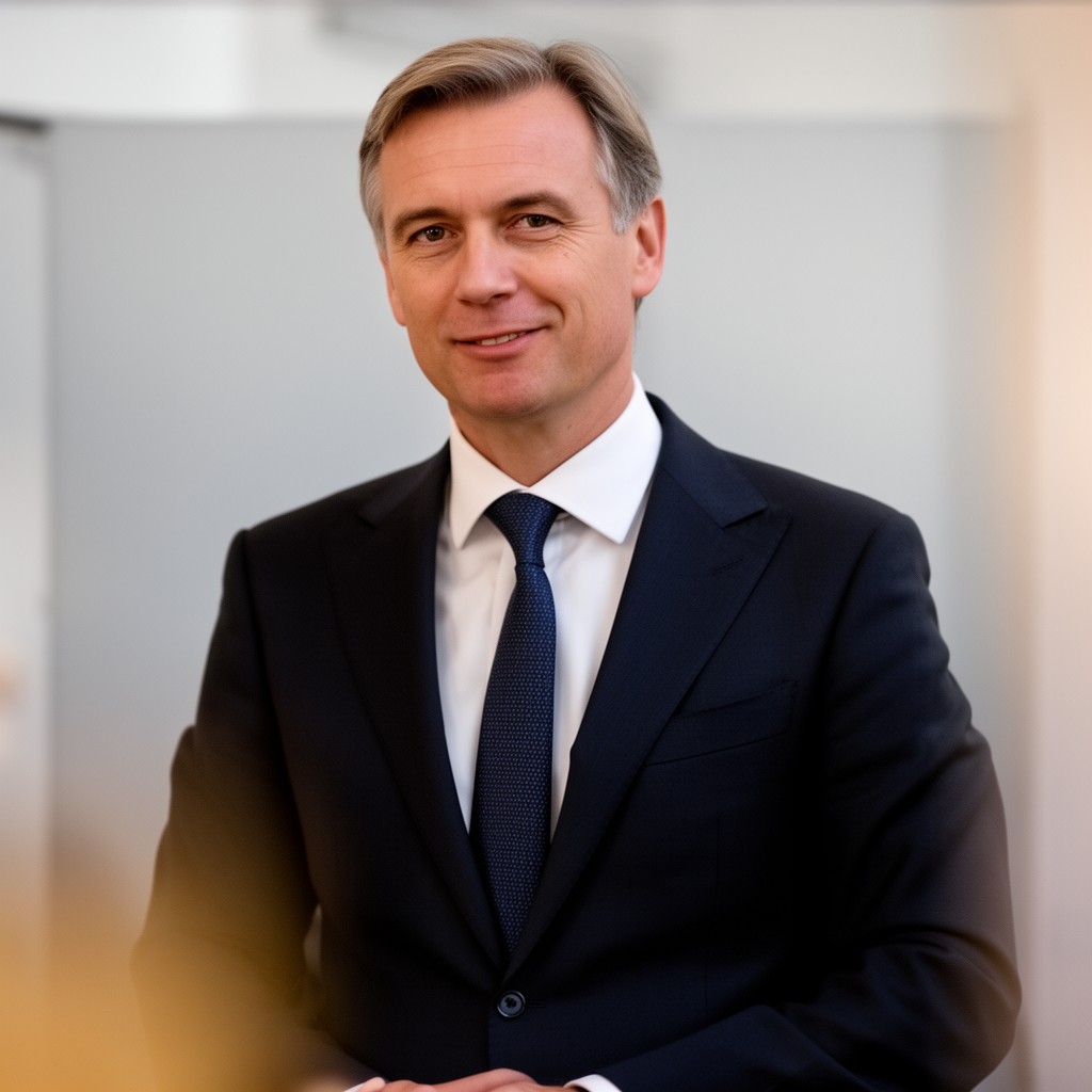 AI-generated illustration of Herr Bundeskanzler