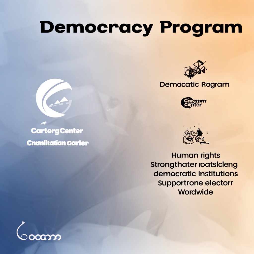 AI-generated illustration of Democracy Program