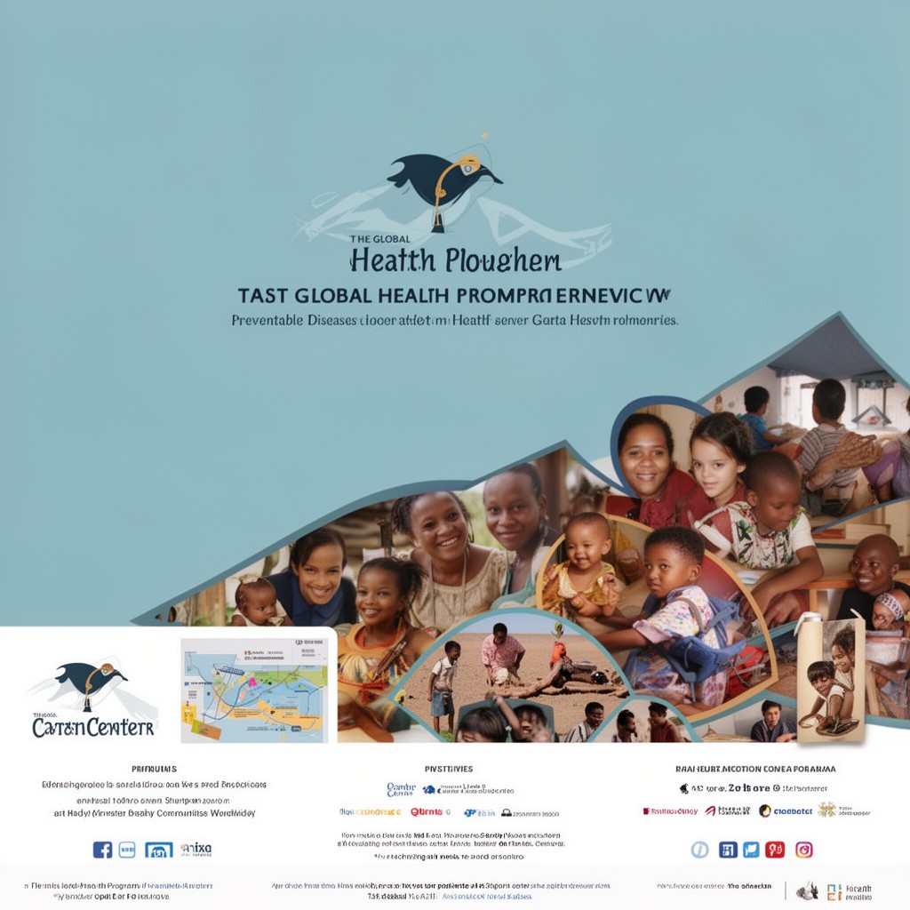 AI-generated illustration of Global Health Program