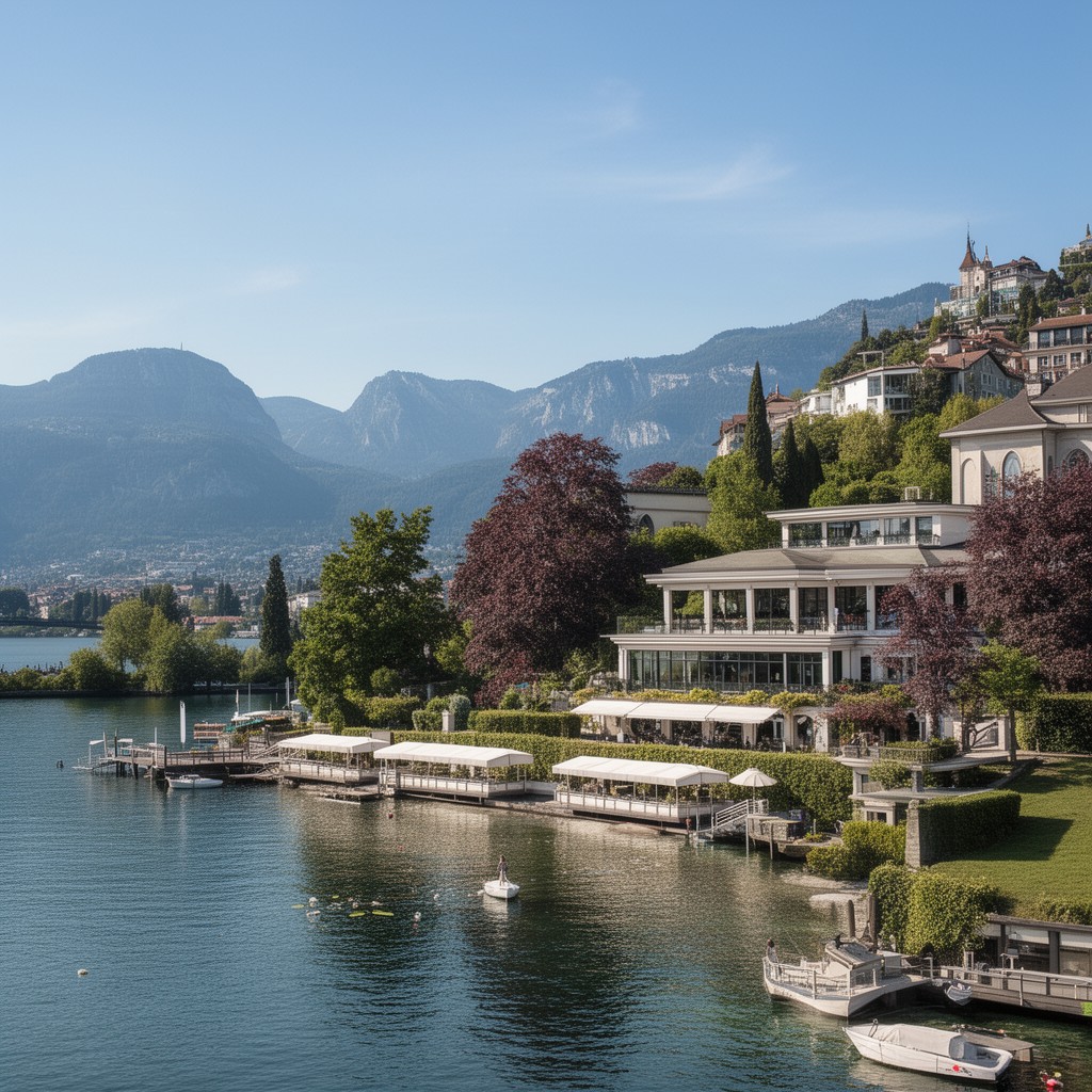 AI-generated illustration of Pregny-Chambésy