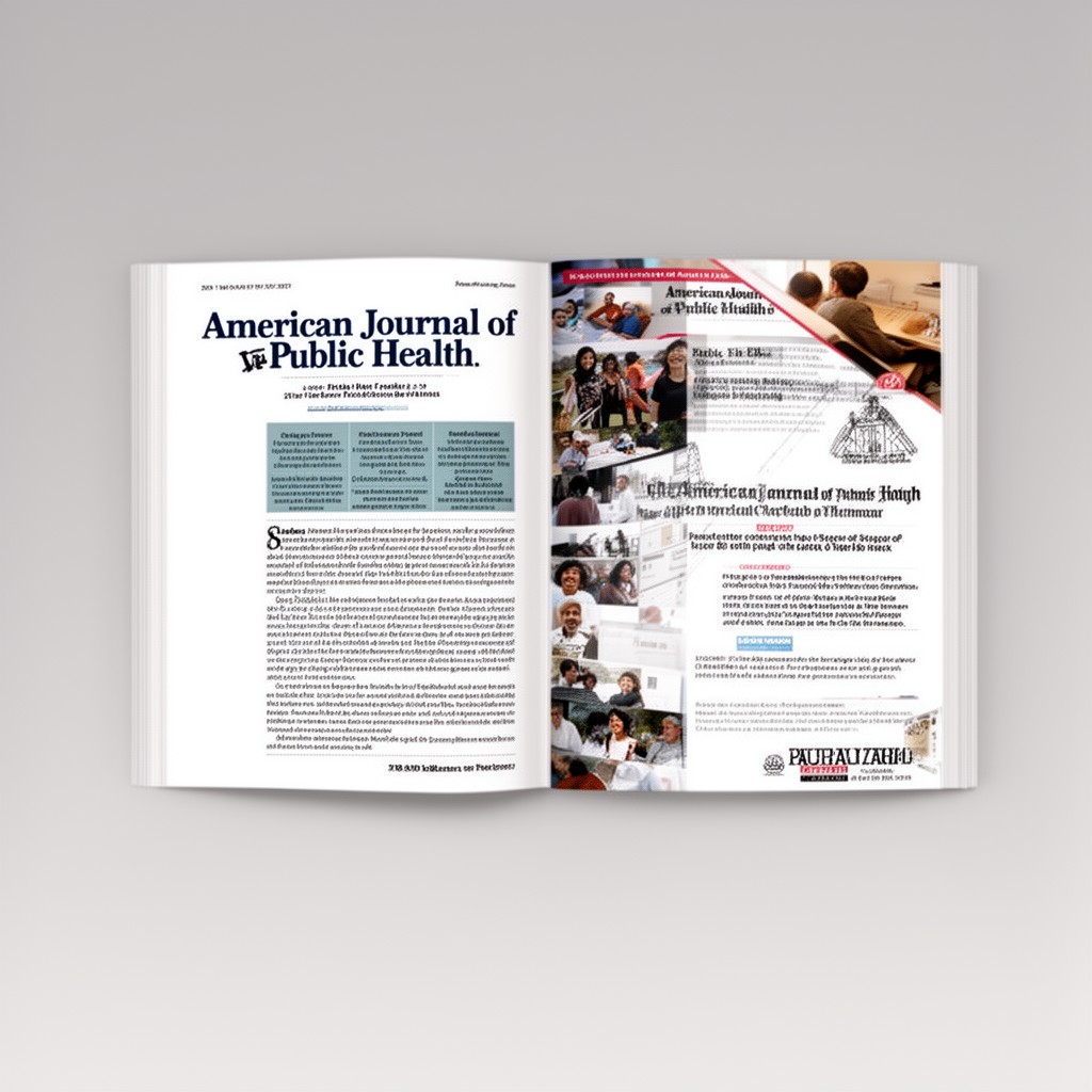 AI-generated illustration of American Journal of Public Health