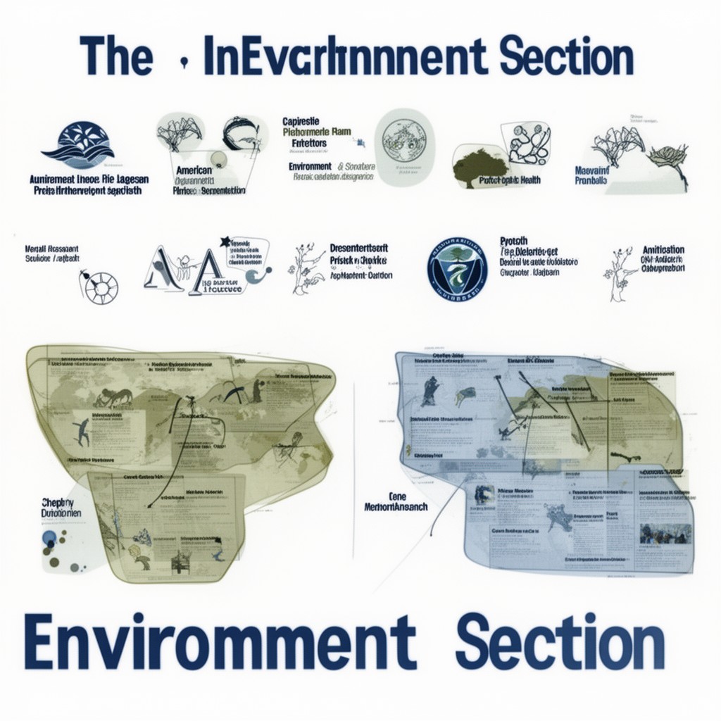 AI-generated illustration of Environment Section