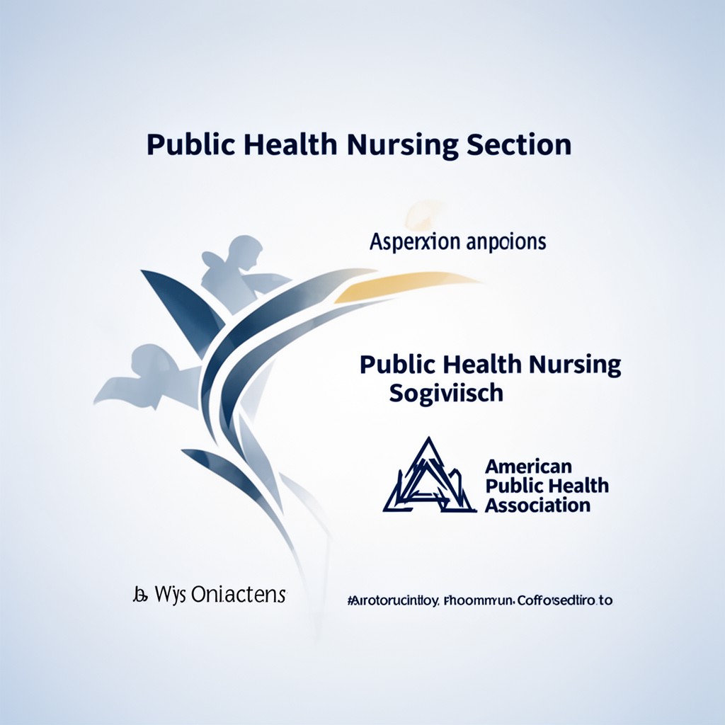 AI-generated illustration of Public Health Nursing Section