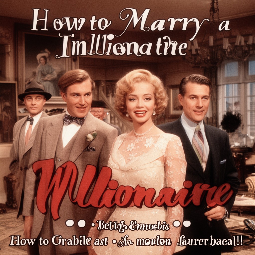 AI-generated illustration of How to Marry a Millionaire