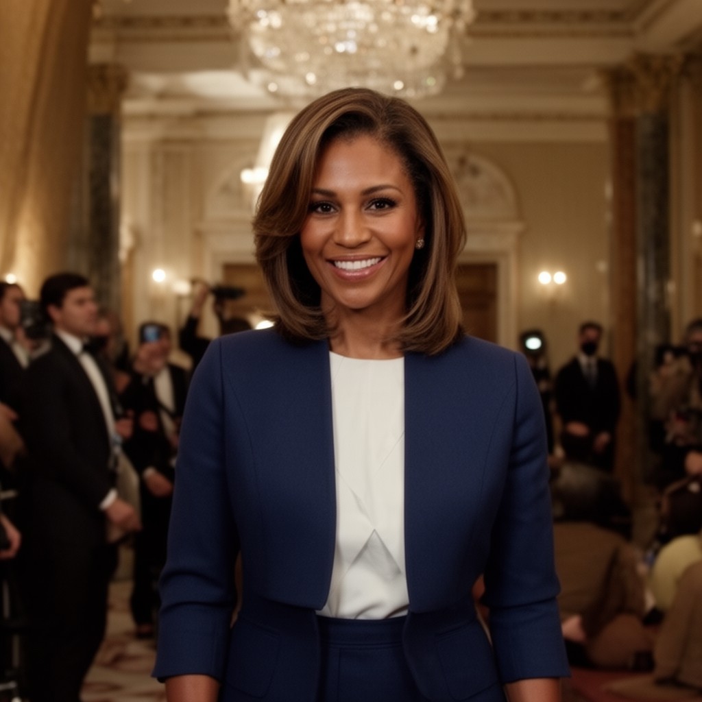 AI-generated illustration of First Lady of the United States