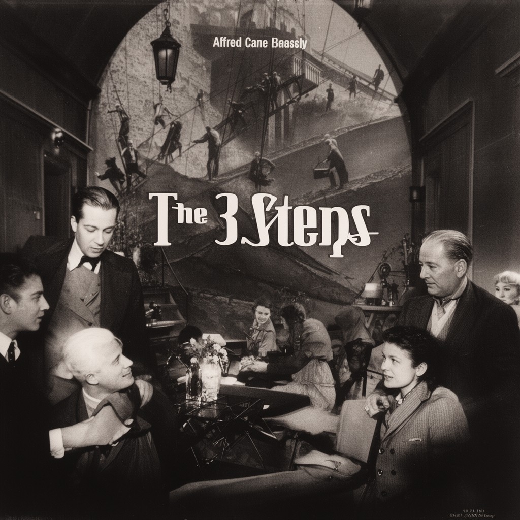 AI-generated illustration of The 39 Steps