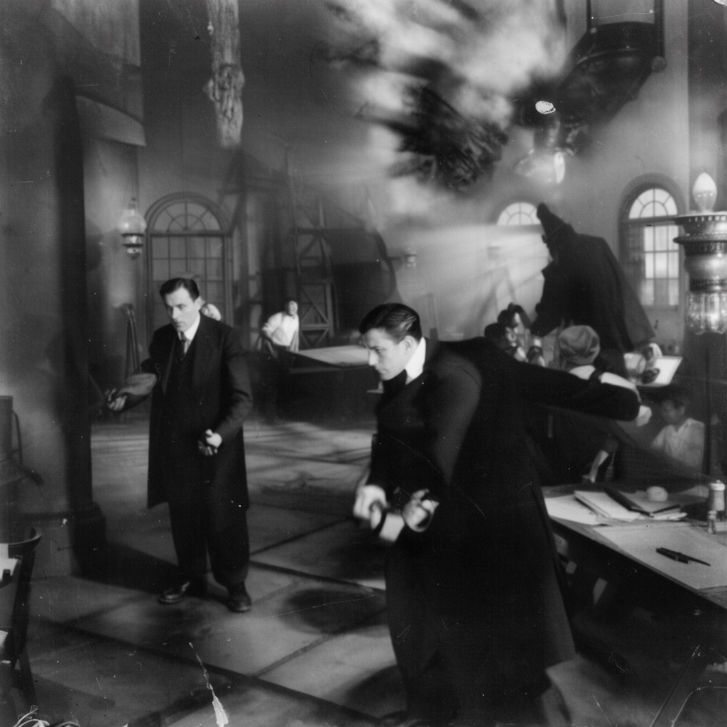 AI-generated illustration of The Lodger: A Story of the London Fog