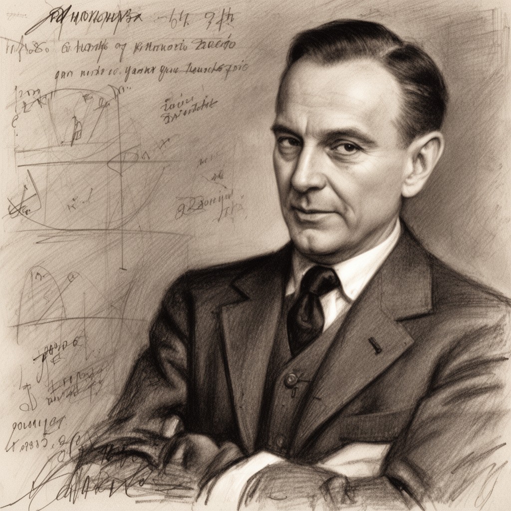 AI-generated illustration of Hugo Steinhaus