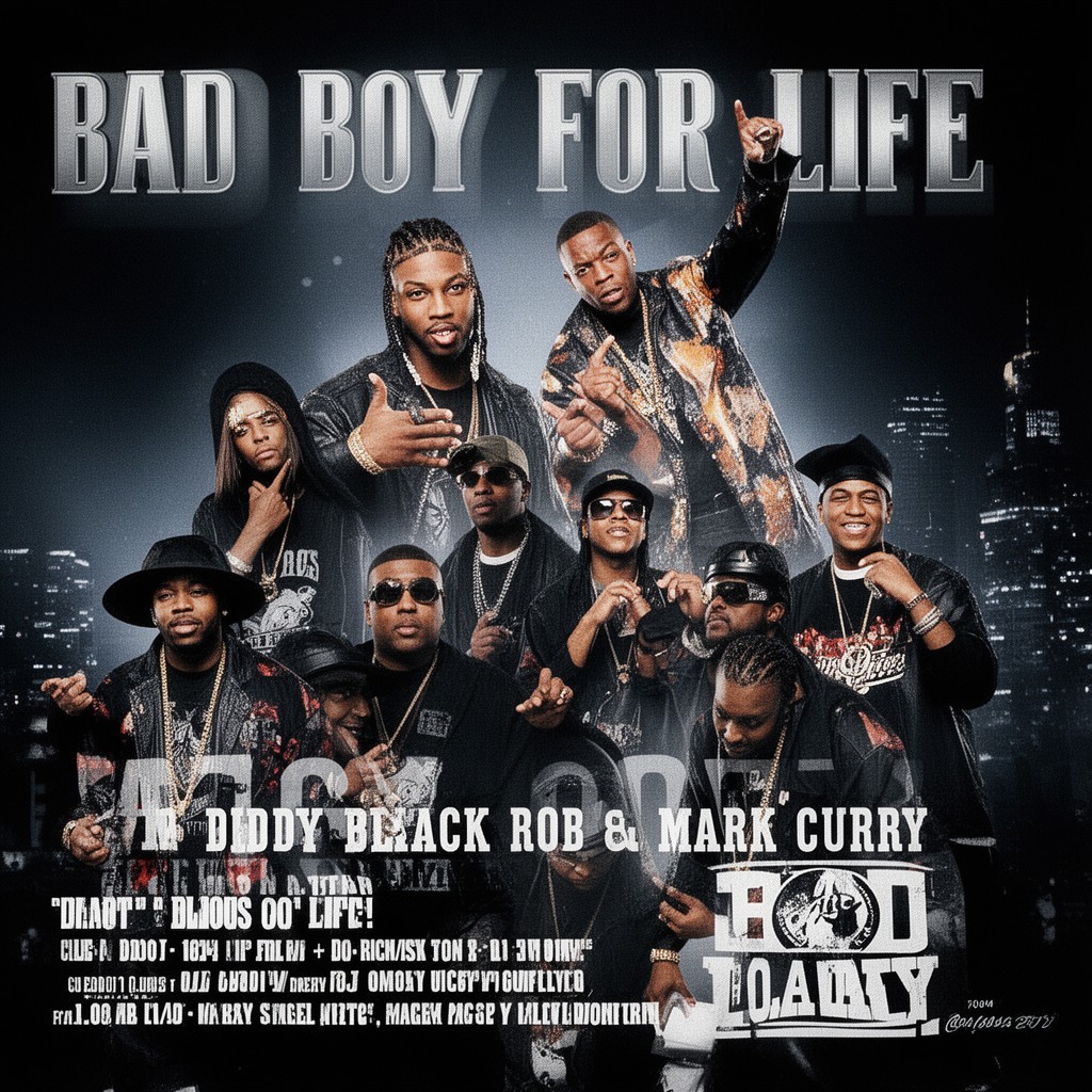 AI-generated illustration of "Bad Boy for Life"
