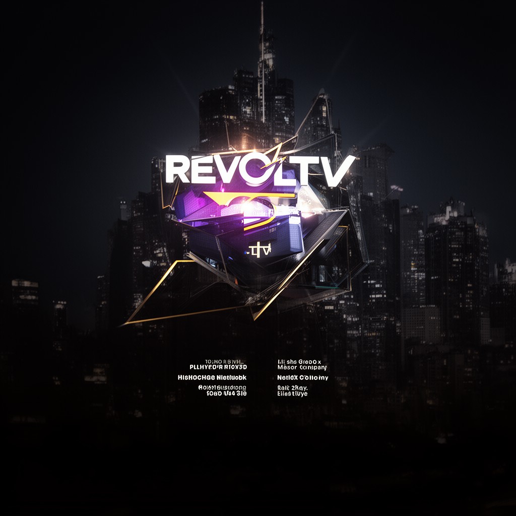 AI-generated illustration of Revolt TV