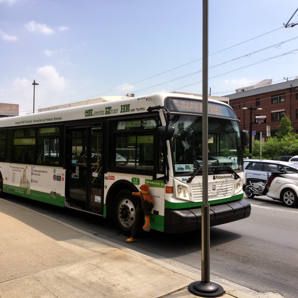 AI-generated illustration of Chapel Hill Transit
