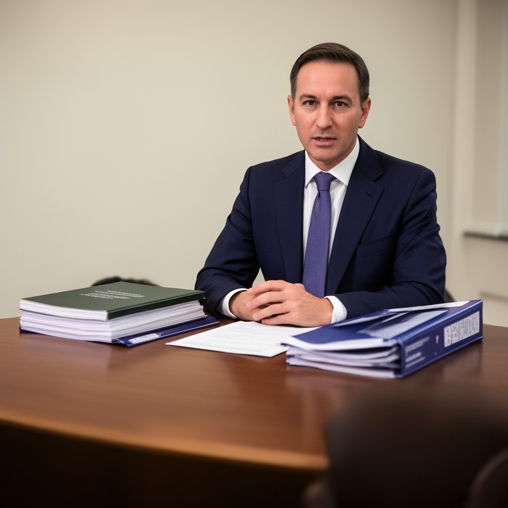 AI-generated illustration of Financial Secretary to the Treasury