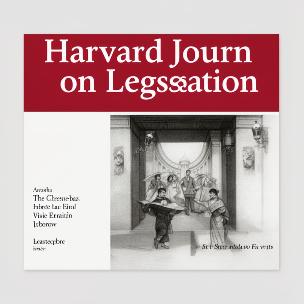 AI-generated illustration of Harvard Journal on Legislation