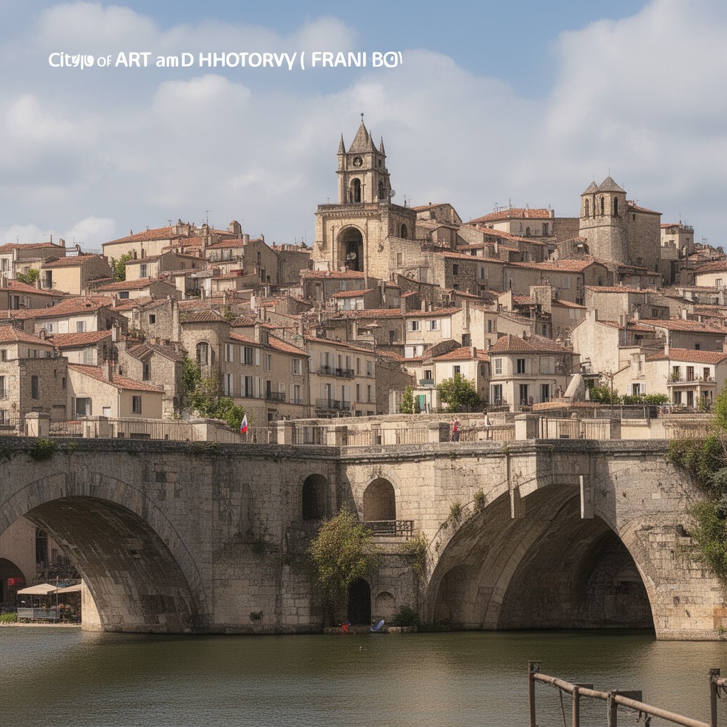 AI-generated illustration of City of Art and History (France)