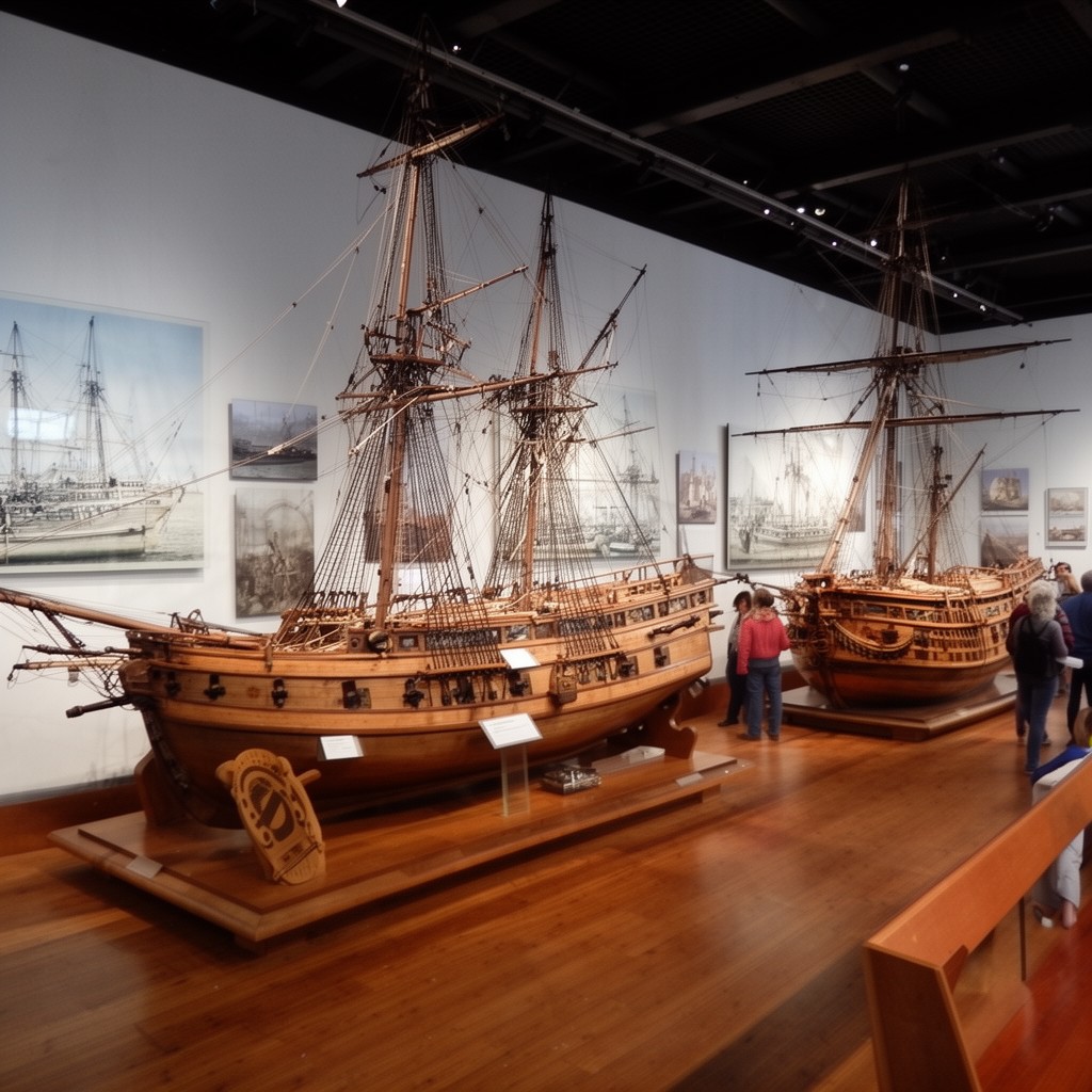 AI-generated illustration of Nao Victoria Museum