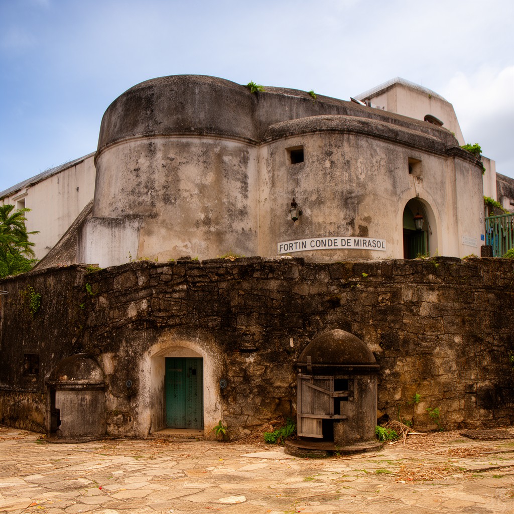 AI-generated illustration of Fortín Conde de Mirasol