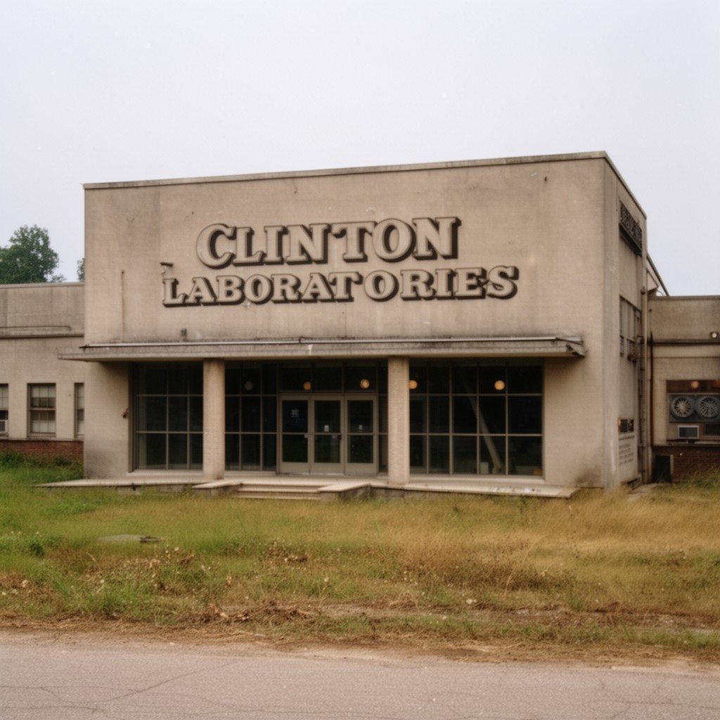 AI-generated illustration of Clinton Laboratories