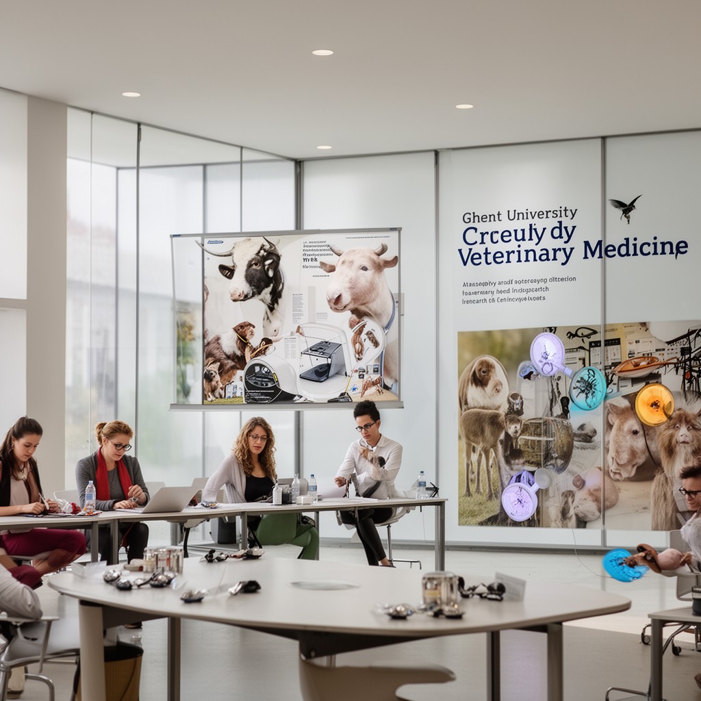 AI-generated illustration of Faculty of Veterinary Medicine