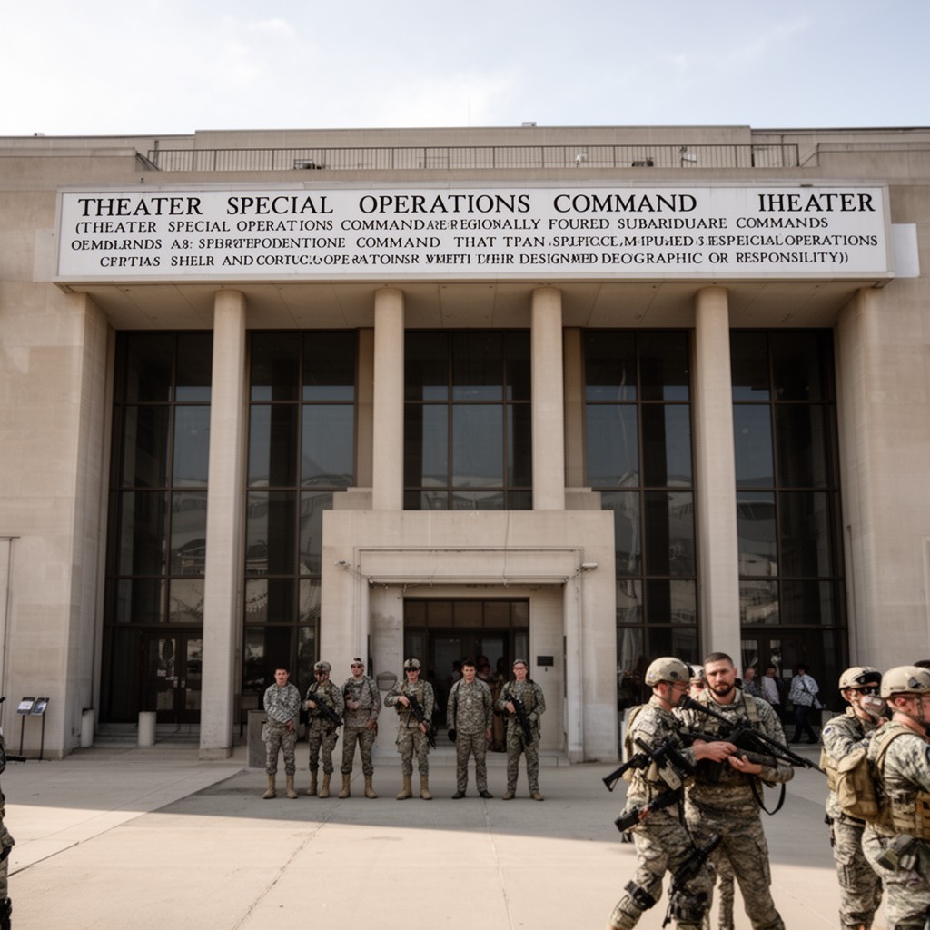 AI-generated illustration of Theater Special Operations Commands