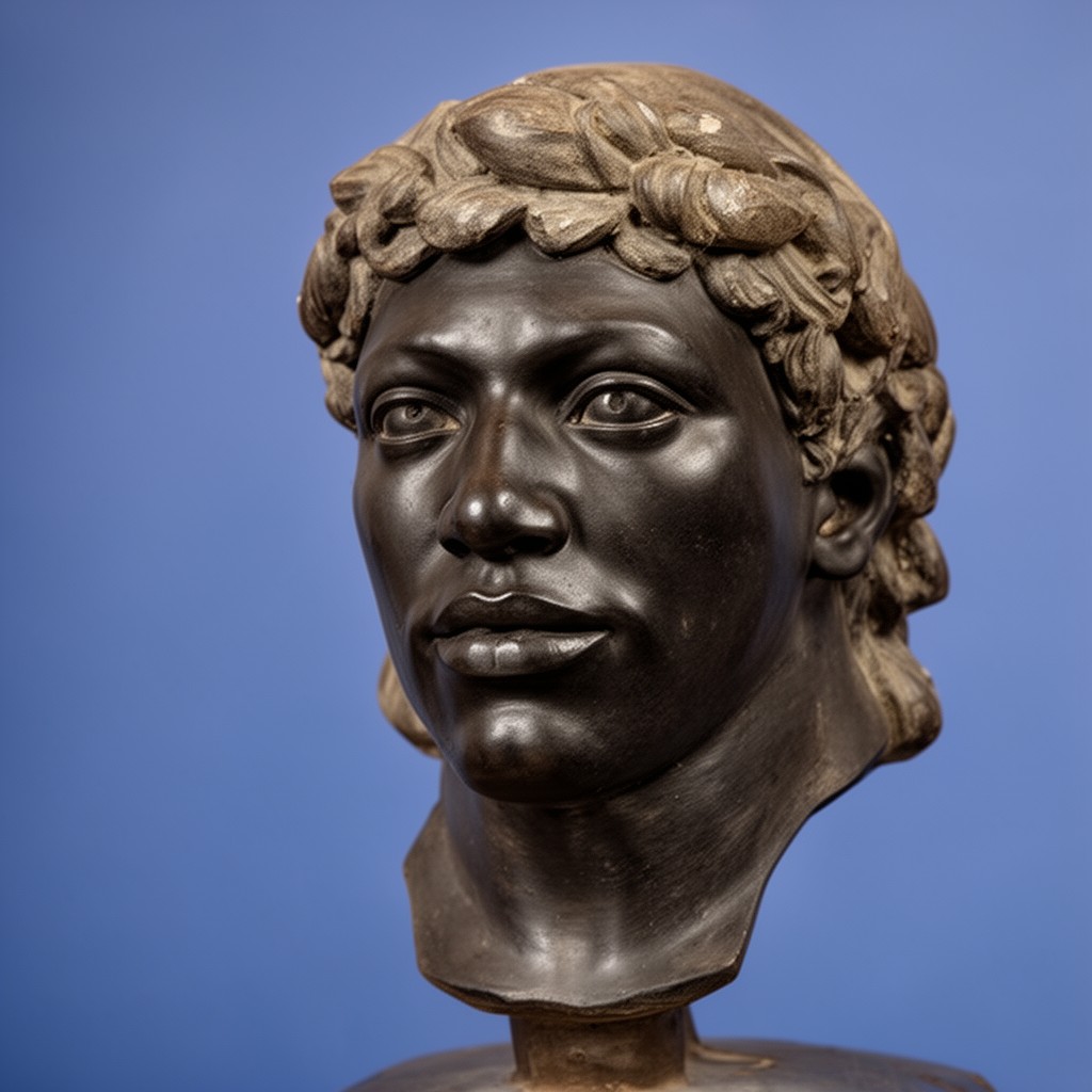 AI-generated illustration of Moor's head