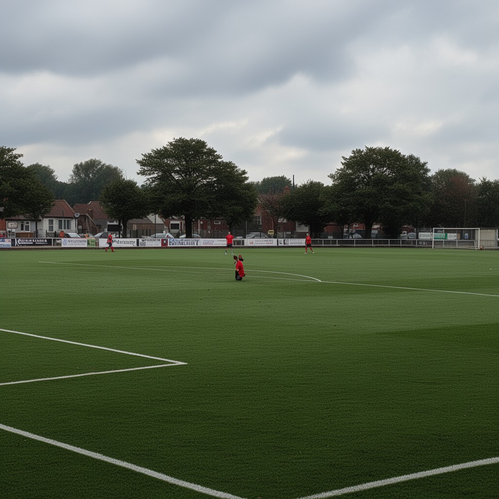 AI-generated illustration of Wilmslow Albion F.C.